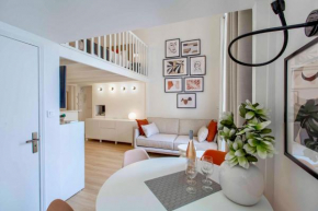 SUEDE PROMENADE Duplex apartment at 1 min from the sea 2 bathrooms